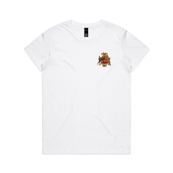 Porridge Watson Emblem - Womens Maple Tee Thumbnail